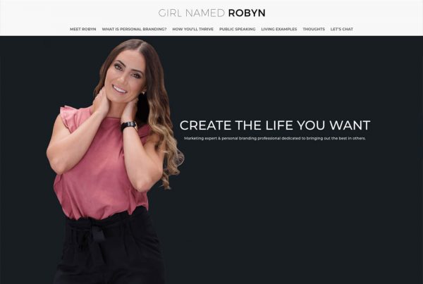 Robyn Abouchedid Blogger Website Design