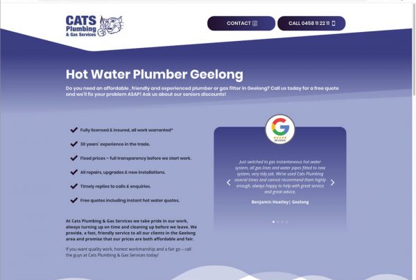 Hot Water Plumber Geelong